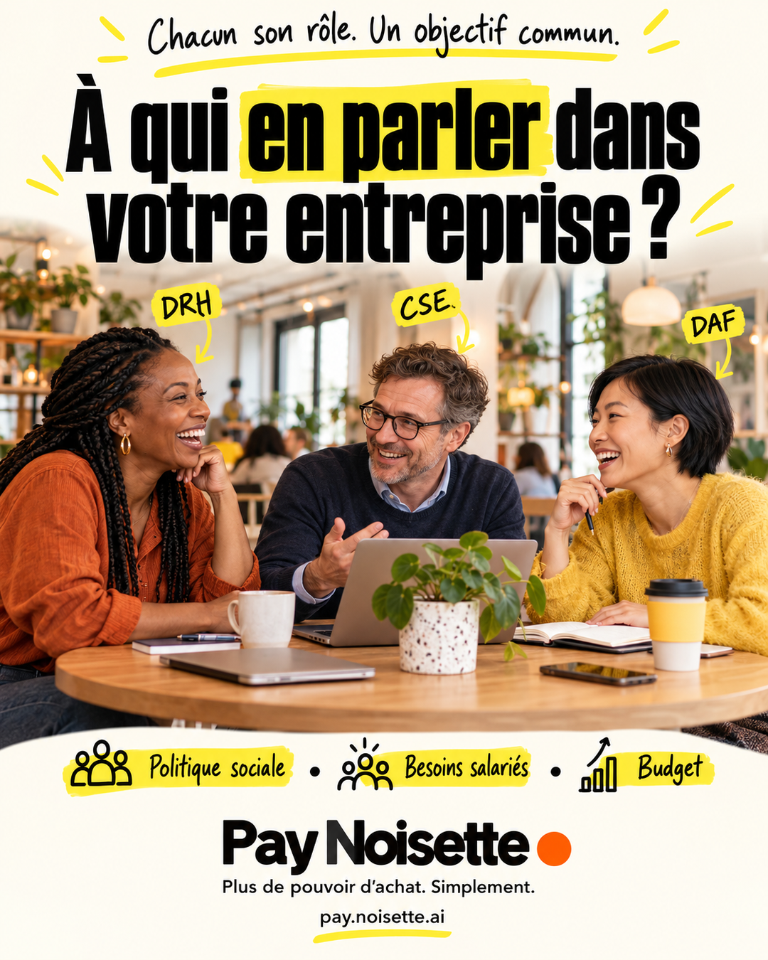 À qui en parler dans votre entreprise