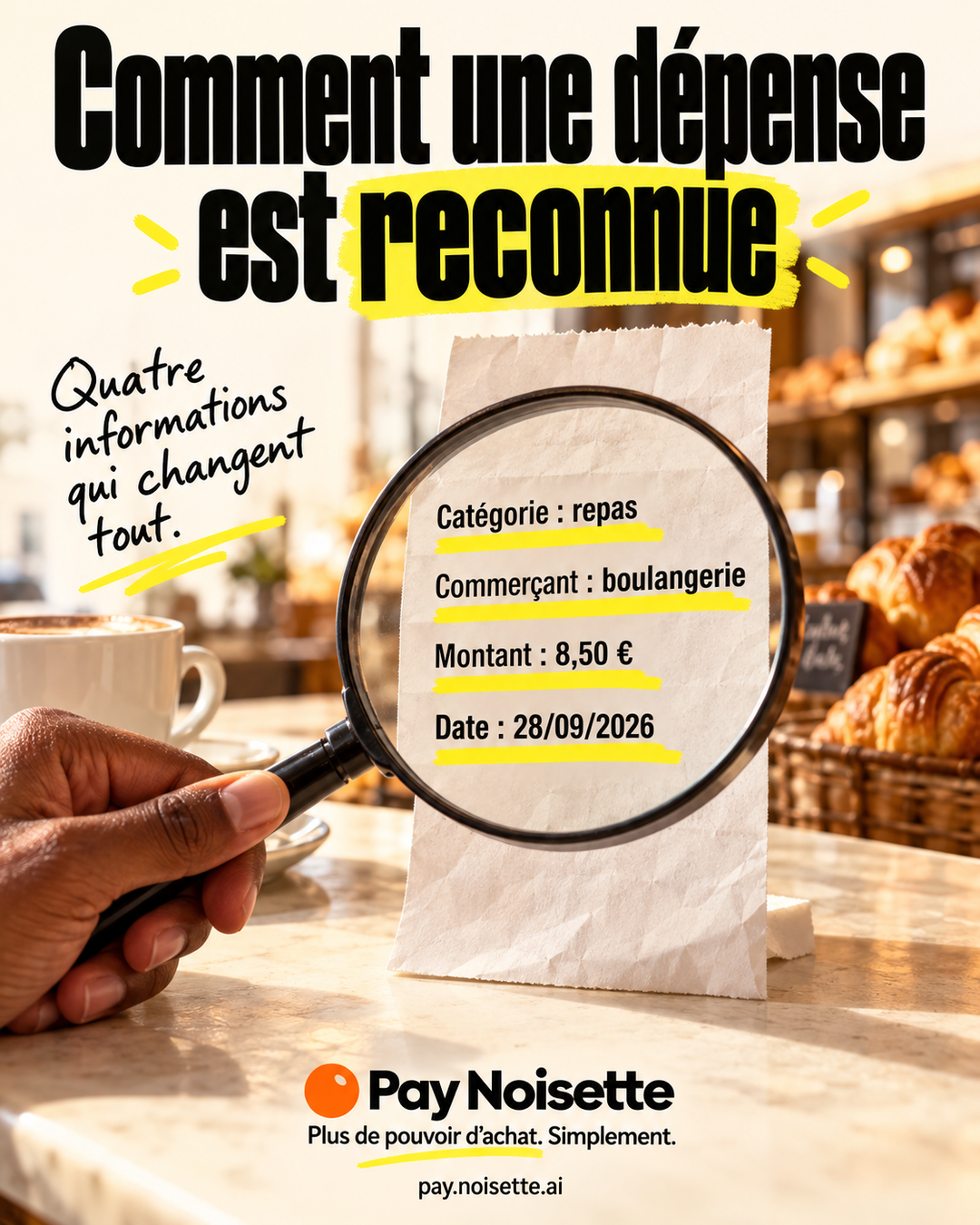 Comment une dépense est reconnue
