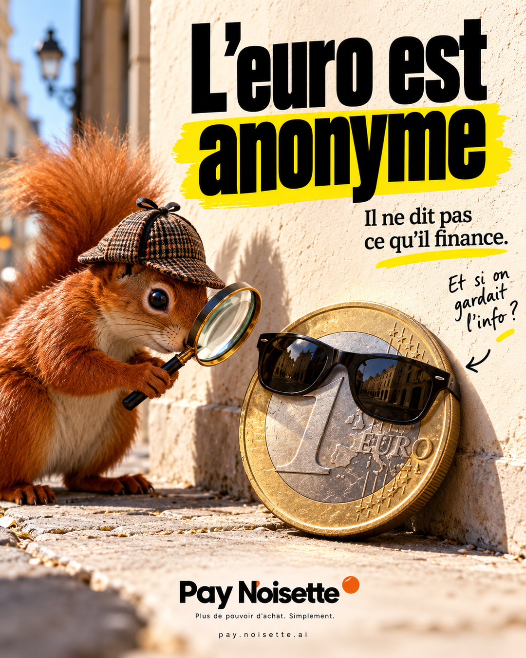 L’euro est anonyme