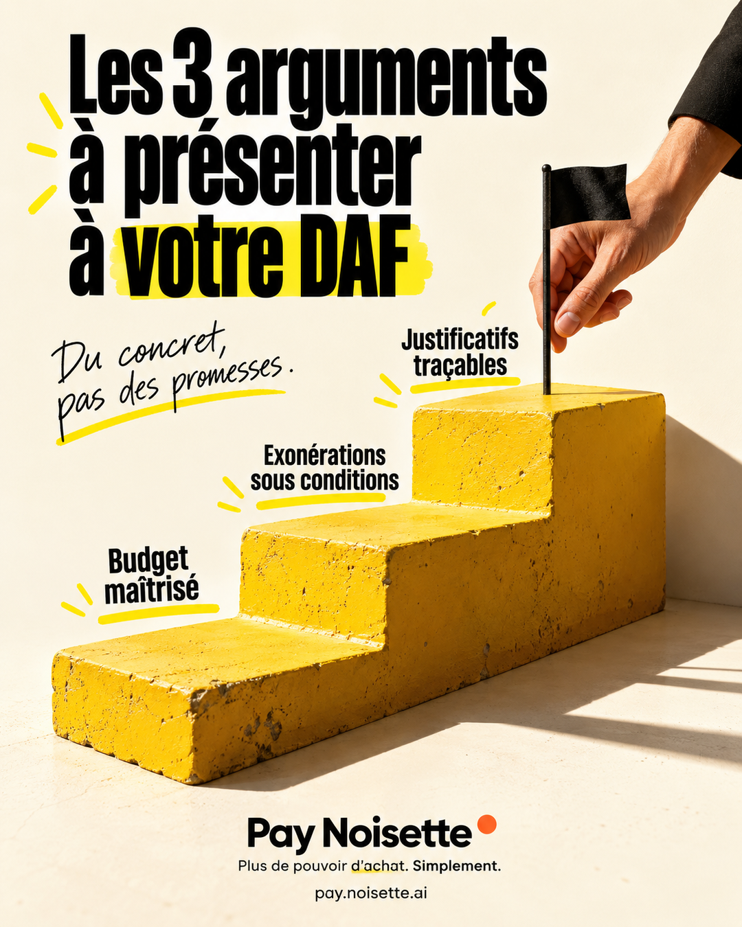 Les trois arguments qui marchent auprès d’un DAF