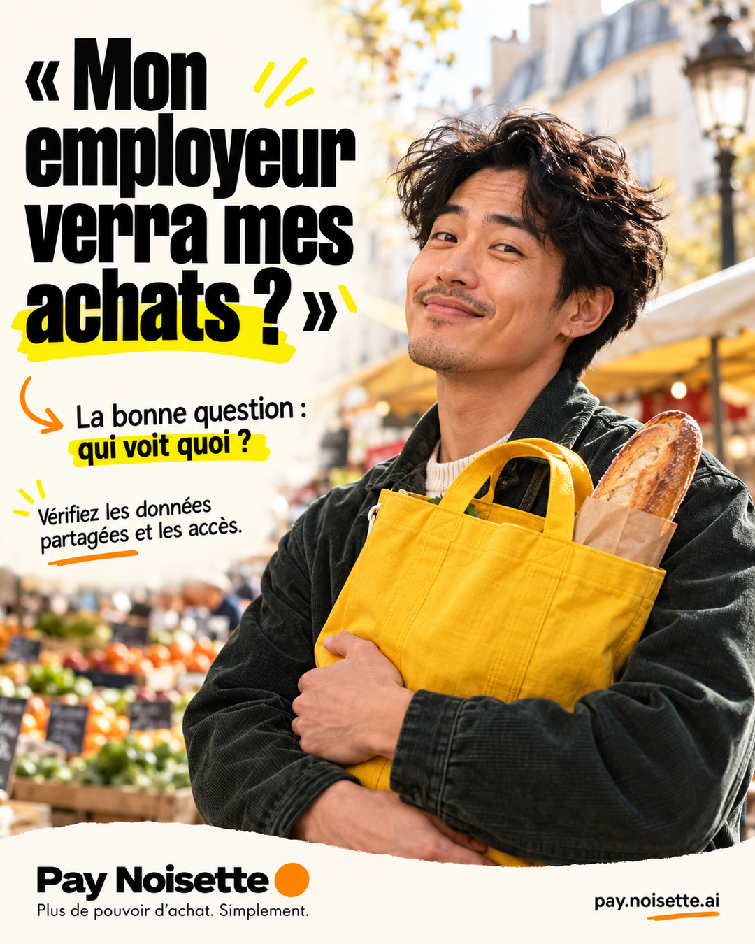 Mon employeur va savoir ce que j’achète ?