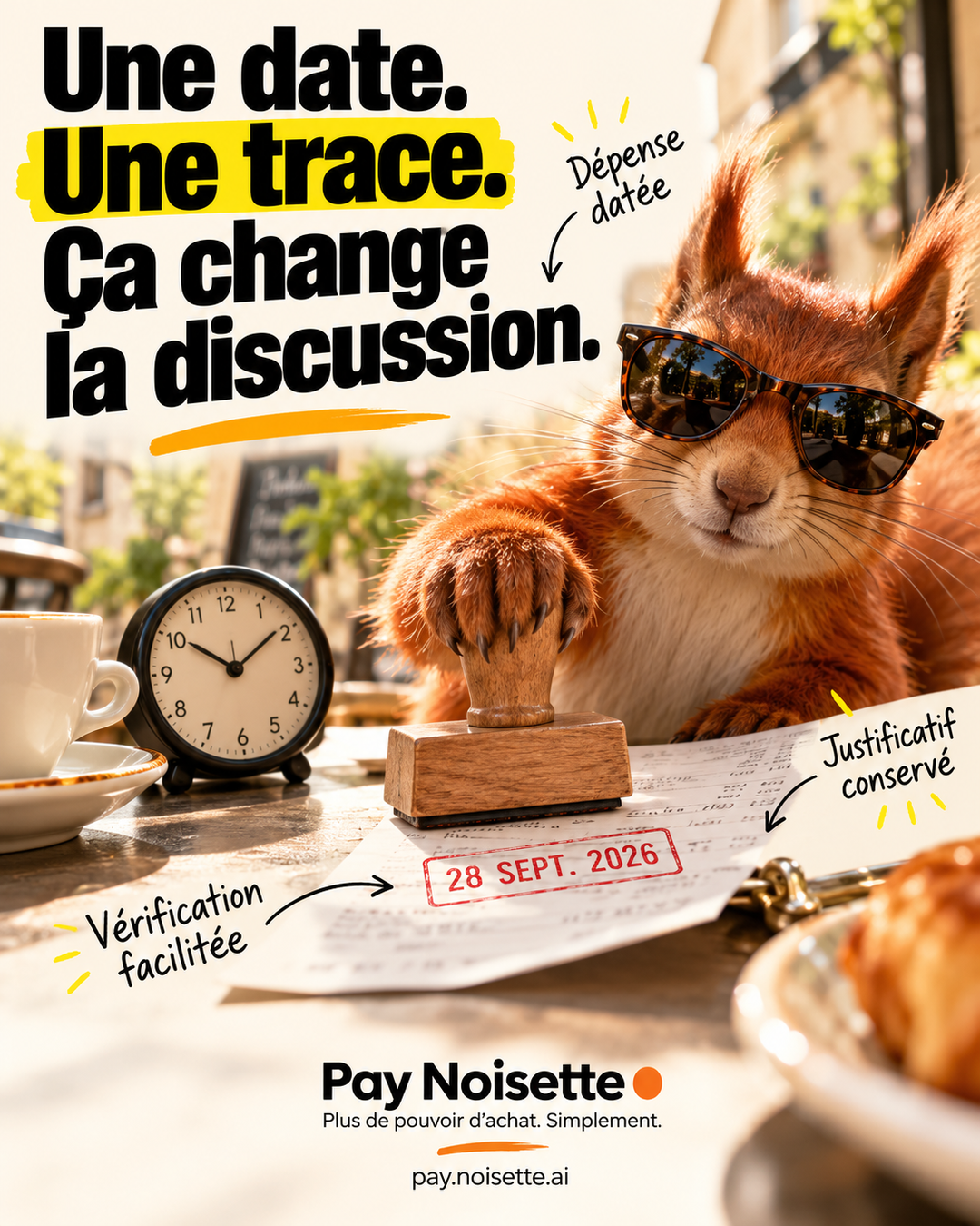 Pourquoi une trace horodatée change la discussion