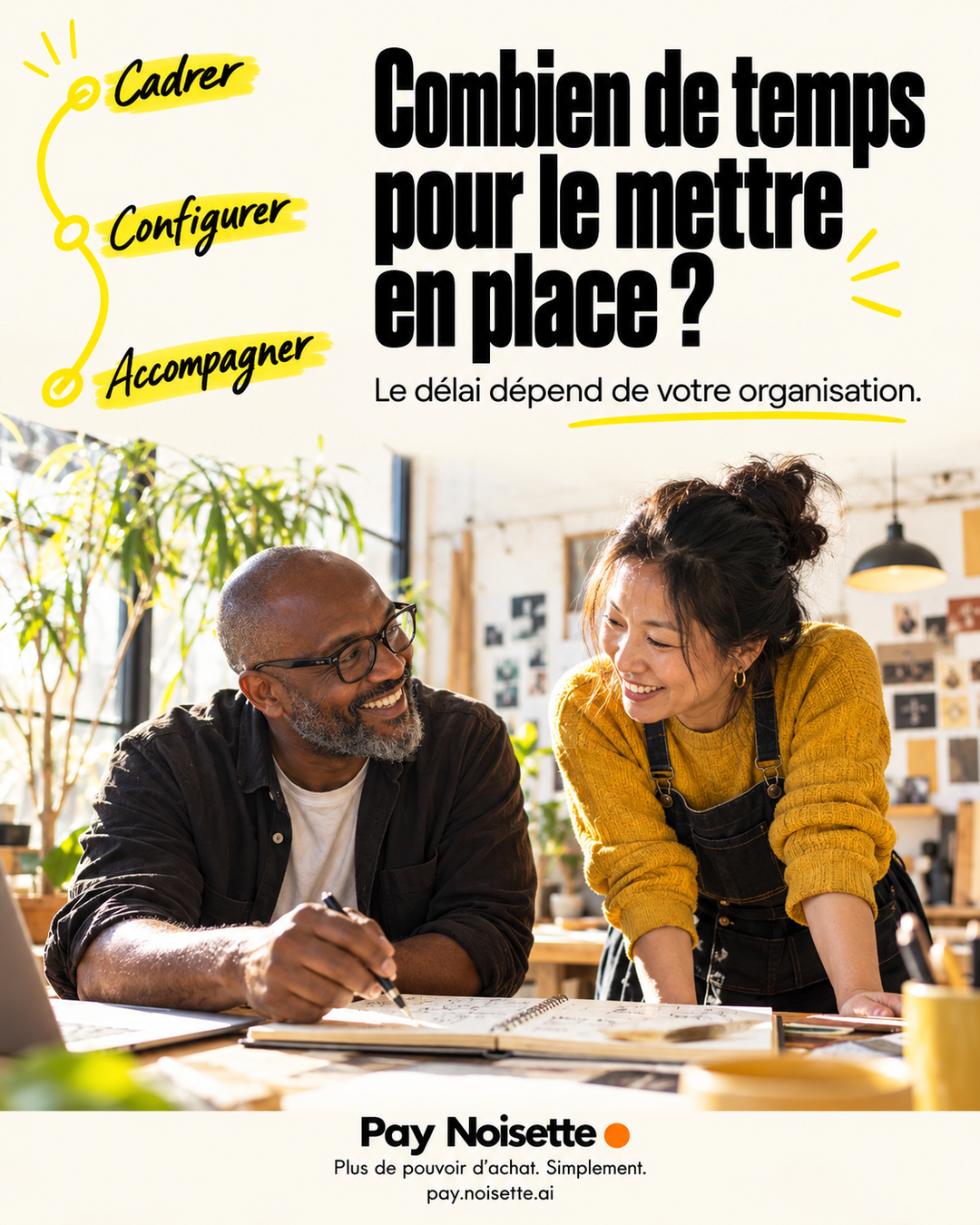 Combien de temps pour mettre cela en place