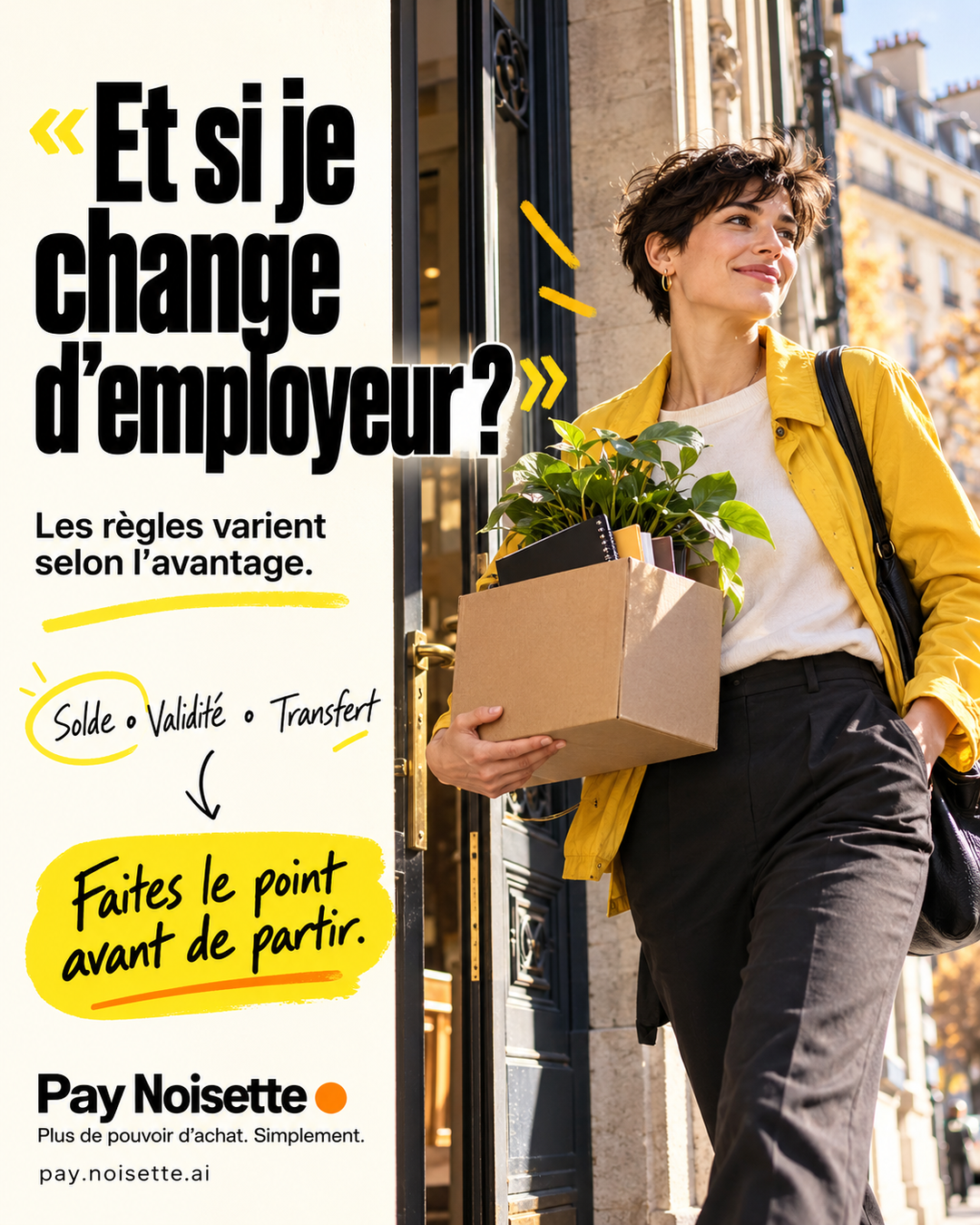 Et si je change d’employeur ?