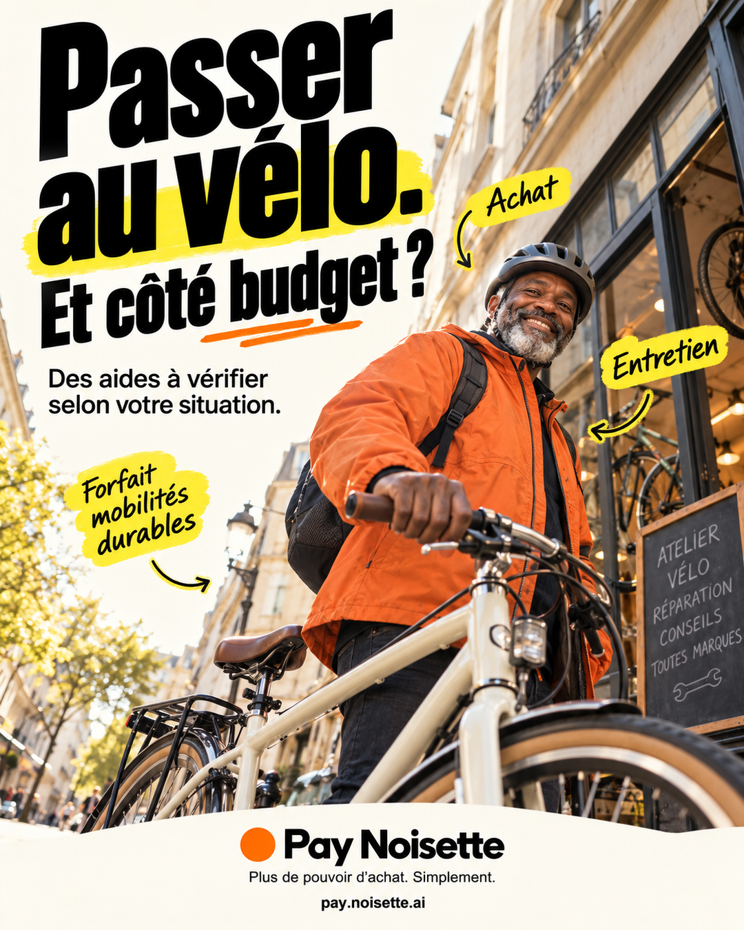 Passer au vélo