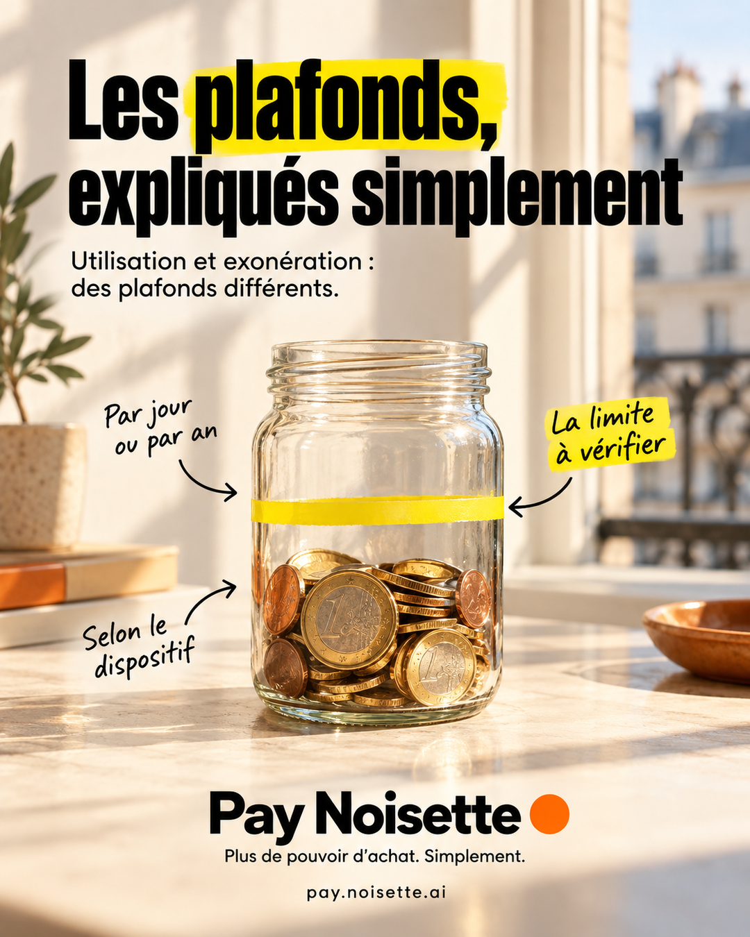 Les plafonds expliqués simplement