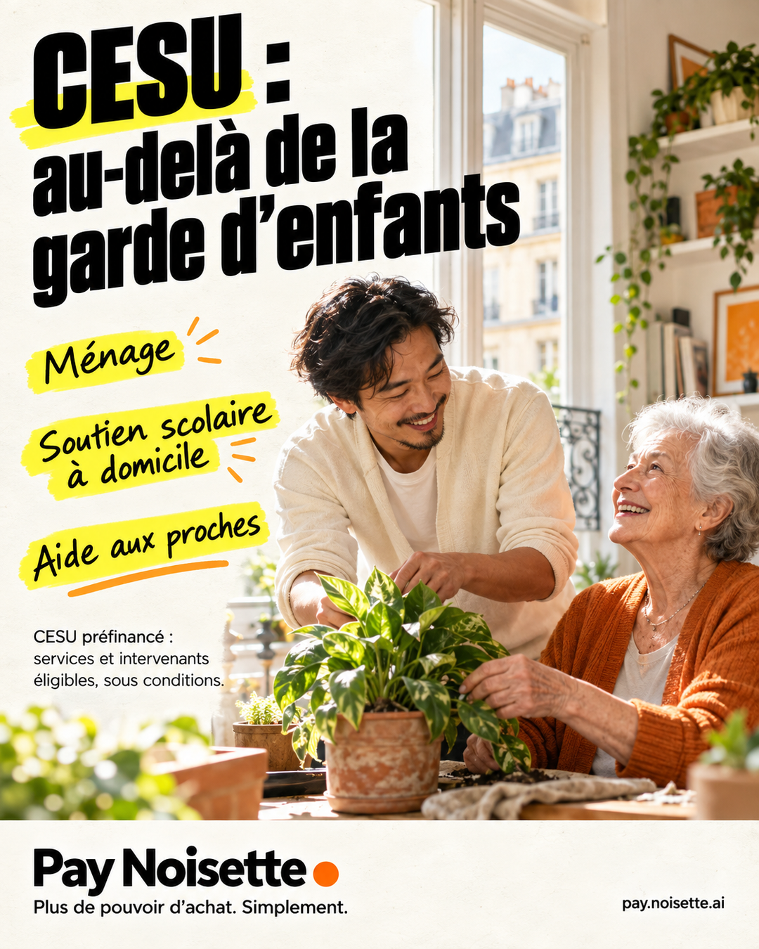 CESU : au-delà de la garde d’enfants