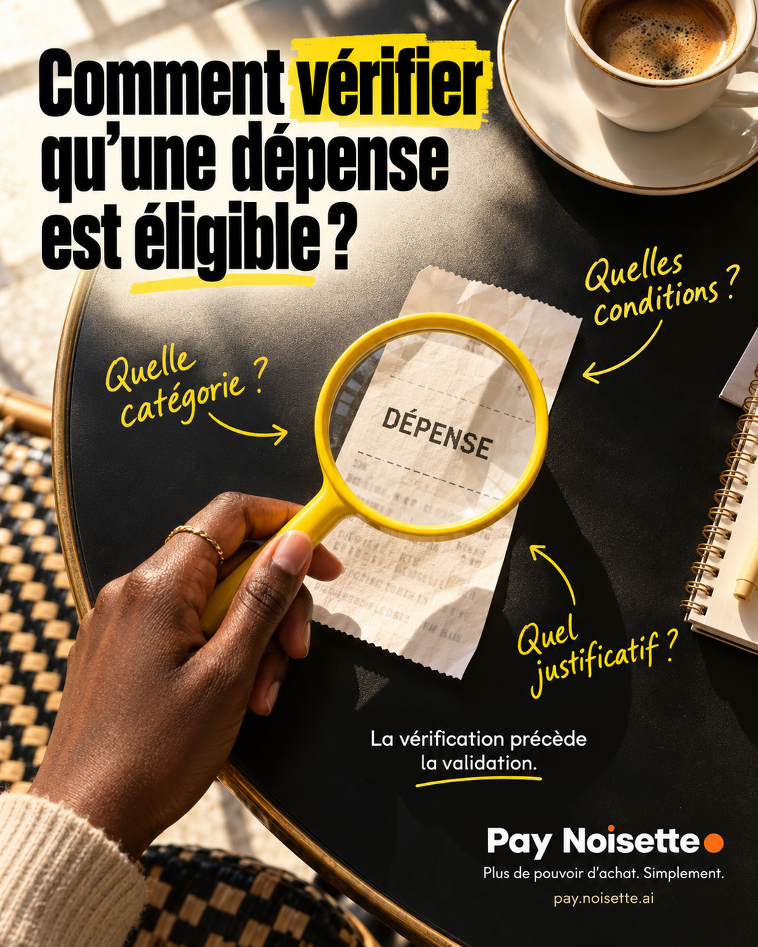 Comment on vérifie qu’une dépense est éligible