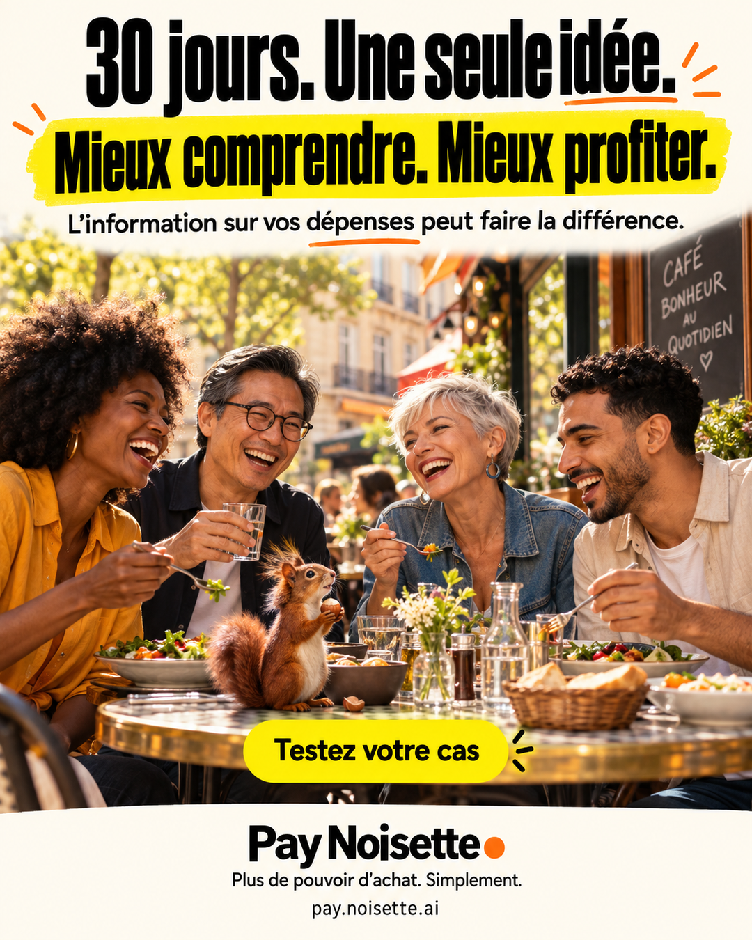 30 jours, une seule idée